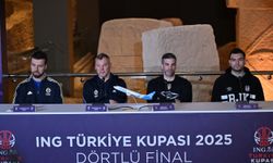 Basketbol ING Türkiye Kupası finali öncesi basın toplantısı yapıldı