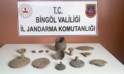 Bingöl'de kaçak kazı ve tarihi eser kaçakçılığı operasyonunda 2 şüpheli yakalandı