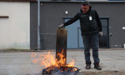 Doğal minerallerden "yanmaz ahşap" üretti