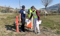 Kahramanmaraş'ta depremde hayatını kaybedenler anısına Oryantiring yarışı düzenlendi