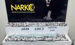 Adana'da evinde 6 bin 48 uyuşturucu etkili hap ele geçirilen zanlı tutuklandı