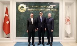 Bakan Kurum, Fenerbahçe Spor Kulübü Başkanı Koç'u kabul etti
