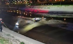 Eskişehir'de Porsuk Çayı'na düşen kişi kurtarıldı