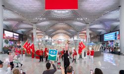 İstanbul Havalimanı'nda 23 Nisan coşkusu