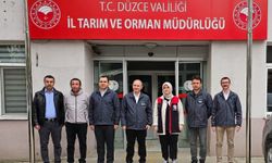 TARSİM heyeti, zirai don tespiti için Düzce ve Sakarya'yı ziyaret etti