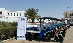 TİKA Sudan'da 10 aileye su tankeri temin etti