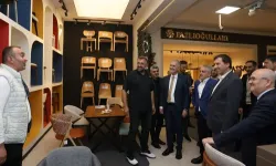 Bursa İnegöl protokolünden Modef’e ziyaret