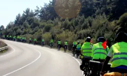 Keşan'dan Çanakkale'ye şehitlere saygı için pedallıyorlar