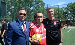 Edirne'de engelliler ile Edirnespor dostluk maçı yaptı