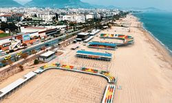 Alanya'da düzenlenecek Avrupa plaj hentbolu şampiyonaları için hazırlıklar sürüyor