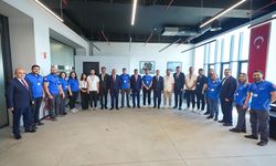 Cumhurbaşkanı Yardımcısı Yılmaz, KKTC'de ziyaretlerde bulundu