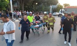 Manisa'da ağaca çarpan otomobilin sürücüsü ağır yaralandı