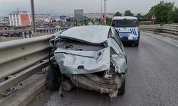 Samsun'da iki otomobilin çarpıştığı kazada 5 kişi yaralandı