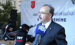 Siirt'te tayini çıkan emniyet personeli için veda programı düzenlendi