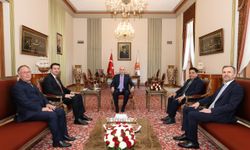 TBMM Başkanı Kurtulmuş, Saadet Partisi Genel Başkanı Arıkan'ı kabul etti