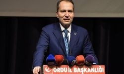 Yeniden Refah Partisi Genel Başkanı Erbakan, partisinin Ordu kongresinde konuştu: