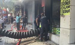 Aydın'da iş yerinde çıkan yangın söndürüldü