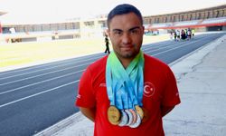 Baba acısıyla başladığı atletizmde madalyalara koşuyor