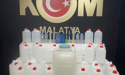 Malatya'da sahte alkol operasyonunda 3 şüpheli yakalandı