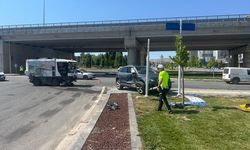 Sivas'ta cip ile otomobil çarpıştı, 4 kişi yaralandı