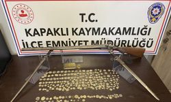 Tekirdağ'da tarihi eser niteliğinde 256 obje ele geçirildi