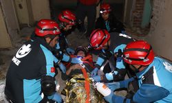 Van'da 125 personelin katılımıyla arama kurtarma tatbikatı yapıldı