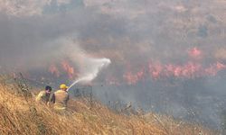 GÜNCELLEME - Çanakkale'de orman dışı alanda çıkan yangın kontrol altına alındı