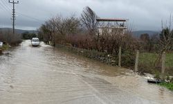 Çanakkale'de sağanak etkili oldu