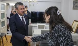 CHP Genel Başkanı Özel'den Atlas Çağlayan'ın ailesine taziye ziyareti