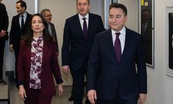 DEM Parti heyetinden DEVA Partisi Genel Başkanı Babacan'a ziyaret