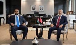 Dışişleri Bakanı Fidan, Libya Savunma Bakan Vekili Zubi ile görüştü