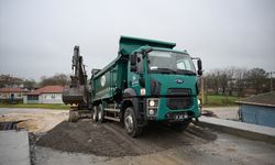 Edirne'de sağanak sonucu dereler taştı