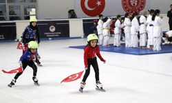 Erzurum'da kış spor okullarının açılışı yapıldı