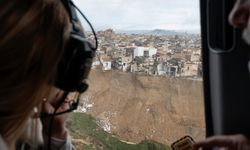Italy's Premier Meloni visits Sicilian town teetering on edge of a cliff after massive landslide