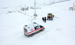 Kars'ta etkili olan yoğun kar yağışının ardından tüm köy yolları ulaşıma açıldı