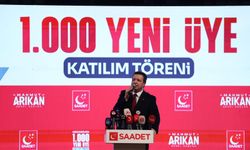 Saadet Partisi Genel Başkanı Arıkan, Kayseri'de konuştu: