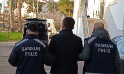 Samsun'da 23 yıl 7 ay hapis cezası bulunan firari hükümlü yakalandı