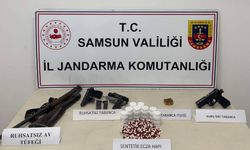 Samsun'da uyuşturucu operasyonunda 2 zanlı yakalandı