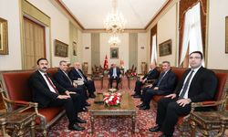 TBMM Başkanı Kurtulmuş, Kamu Başdenetçisi Akarca'yı kabul etti