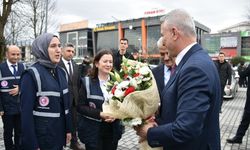 Ticaret Bakanı Bolat, Düzce Valiliği ziyaretinde konuştu: