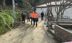 Zonguldak'ta bahçesinde ve odasında metan gazı belirlenen iki katlı ev boşaltıldı