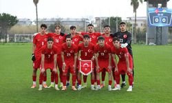 17 Yaş Altı Milli Futbol Takımı, hazırlık maçında Hindistan'ı 1-0 yendi