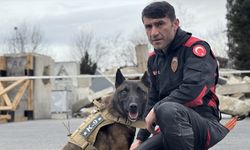6 ŞUBAT DEPREMLERİNİN ÜÇÜNCÜ YILI - Ölen arama kurtarma köpeği Gece'nin görevi 'Vondi'ye emanet