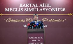 Adalet Bakanı Tunç, Kartal AİHL Meclis Simülasyonu programında konuştu: