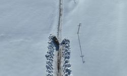 Ağrı'da kar nedeniyle 41 köy yolu ulaşıma kapandı