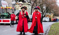 Almanya'da '5. Mevsim' büyük karnaval geçit töreni yapıldı