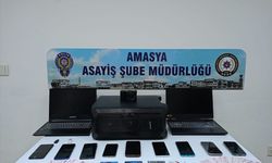 Amasya merkezli kredi kartı dolandırıcılığı operasyonunda 4 zanlı yakalandı