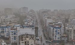 Antalya'da toz taşınımı görüş mesafesini düşürdü
