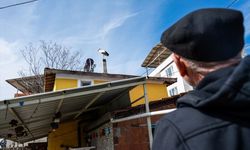 Avrupa Leylek Köyleri Birliği üyesi Eskikaraağaç'a yılın ilk misafiri geldi