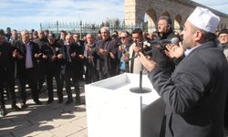 Beyşehir Gölü kıyısında şükür duası yapıldı